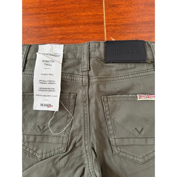 Hudson Khaki Denim Boys Straight Jeans 5 - Picture 5 of 5